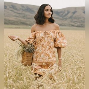 Spell & The Gypsy Collective | Ann Tunic Dress Peach